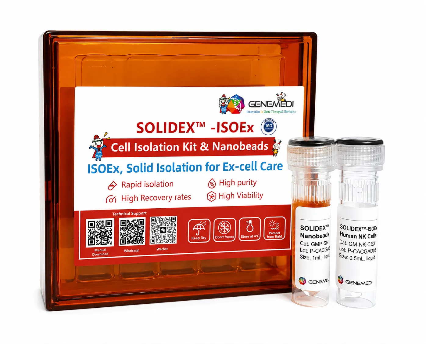 SOLIDEX&reg;-ISOEx Indirect Human CD25+ Cell Depletion Kit (Column-based)